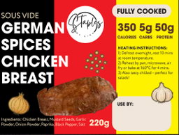 Chicken Breast: German Spice