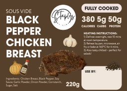 Chicken Breast: Black Pepper