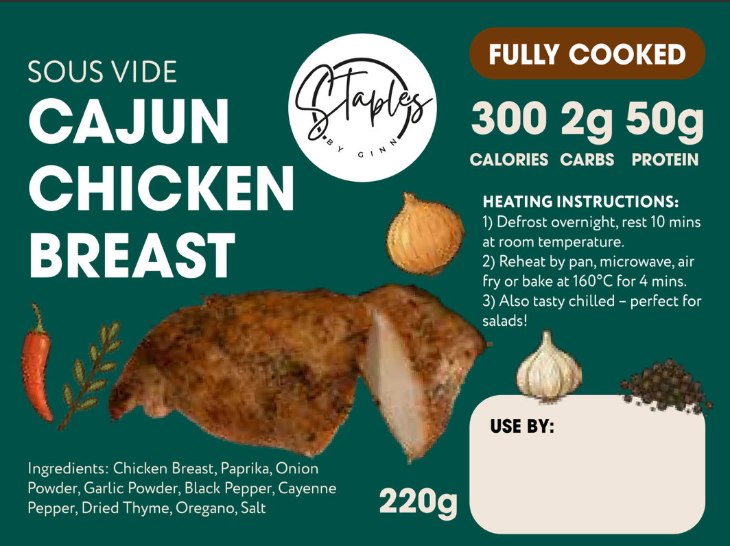 Chicken Breast: Cajun