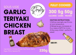 Chicken Breast: Garlic Teriyaki