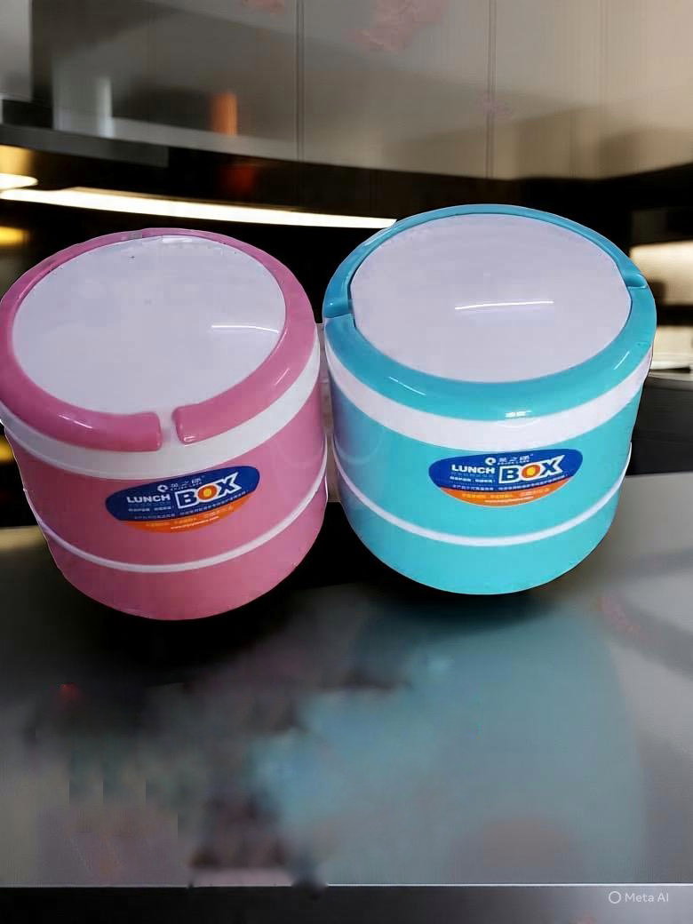 Lunch box double compartiment – Plastique alimentaire ARTICLE N°: BCB_0015