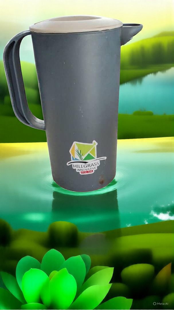 Pichet écologique en plastique recyclé – HILLGRASS ARTICLE N°: BCB_0018_1