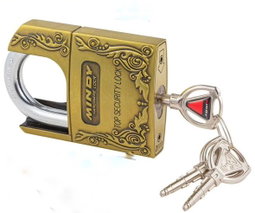 Cadenas de sécurité blindé avec 3 clés – MINDY ARTICLE N°: BCB_0021