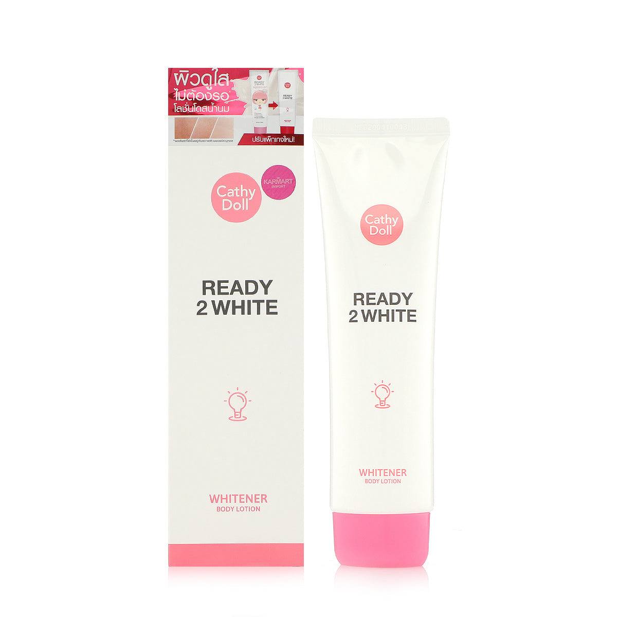 CATHY DOLL READY 2 WHITE WHITENER BODY LOTION – 150 ML كاثي دول لوشن التفتيح للجسم_0