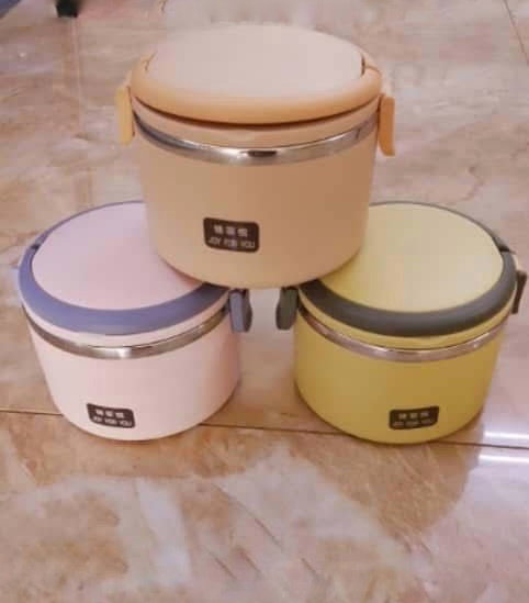 Boîte alimentaire isotherme ronde avec couvercle hermétique ARTICLE N°: BCB_0032
