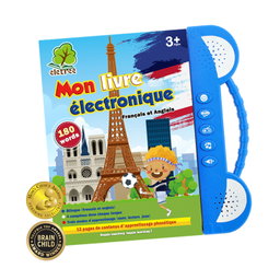 LIVRE EDUCATIF SONORE Bilingue (Français et Anglais)