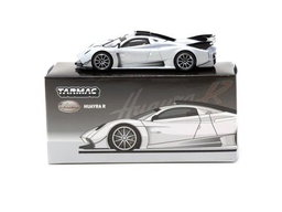 TARMAC WORKS MODEL 1/64 PAGANI HUAYRA R - SATIN SILVER