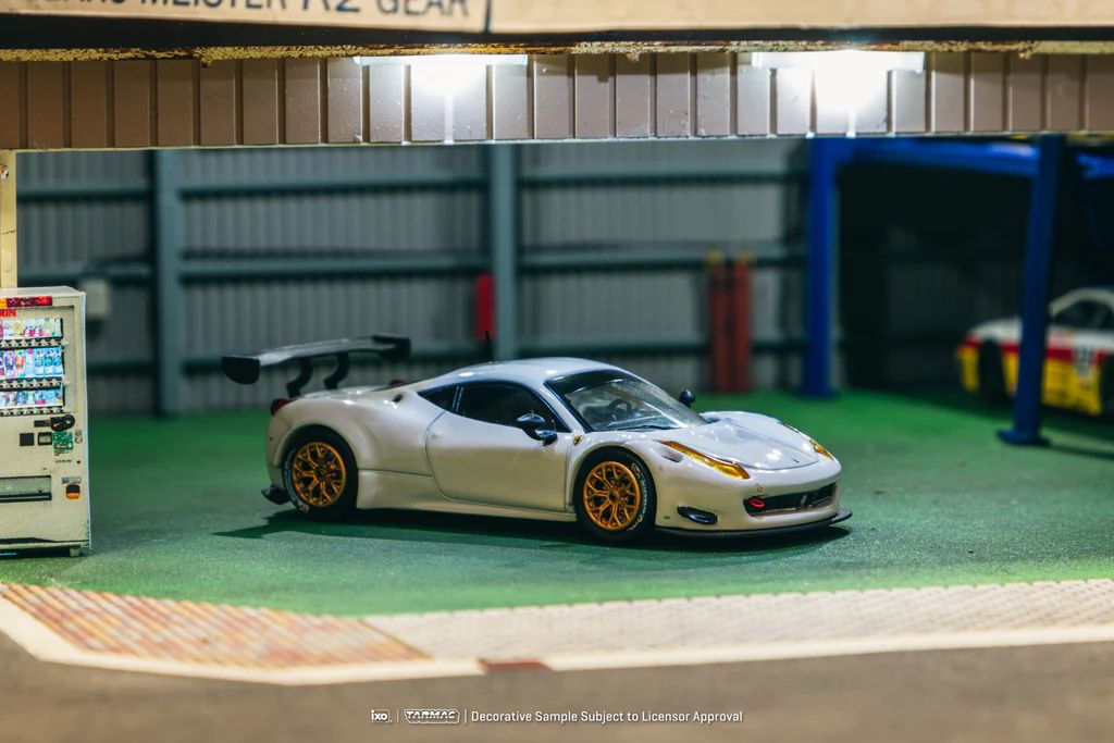 TARMAC WORKS MODEL 1/64 FERRARI 458 ITALIA GT3 - WHITE