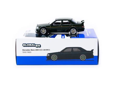 TARMAC WORKS MODEL 1/64 MERCEDES-BENZ 190E 2.5-1.6 EVO 1 - TOYO TIRES_3