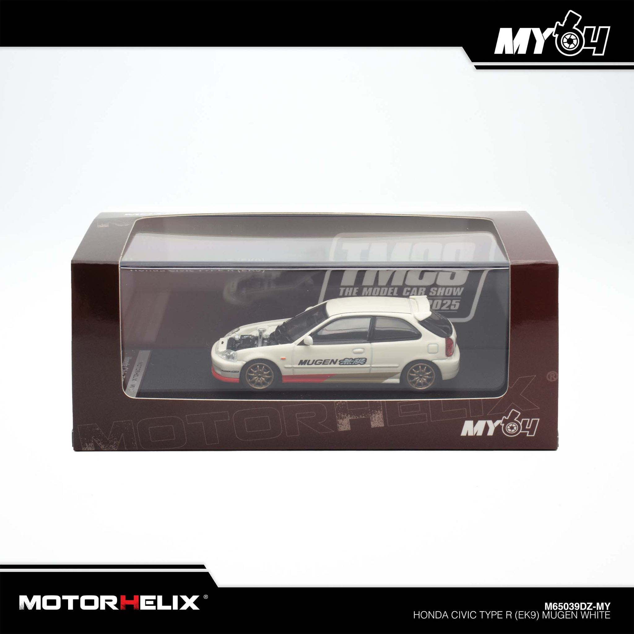 MOTOR HELIX MODEL 1/64 HONDA CIVIC EK9 MUGEN (TMCS EVENT SPECIAL)_0