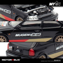 MOTOR HELIX MODEL 1/64 HONDA CIVIC EK9 MUGEN (TMCS EVENT SPECIAL)