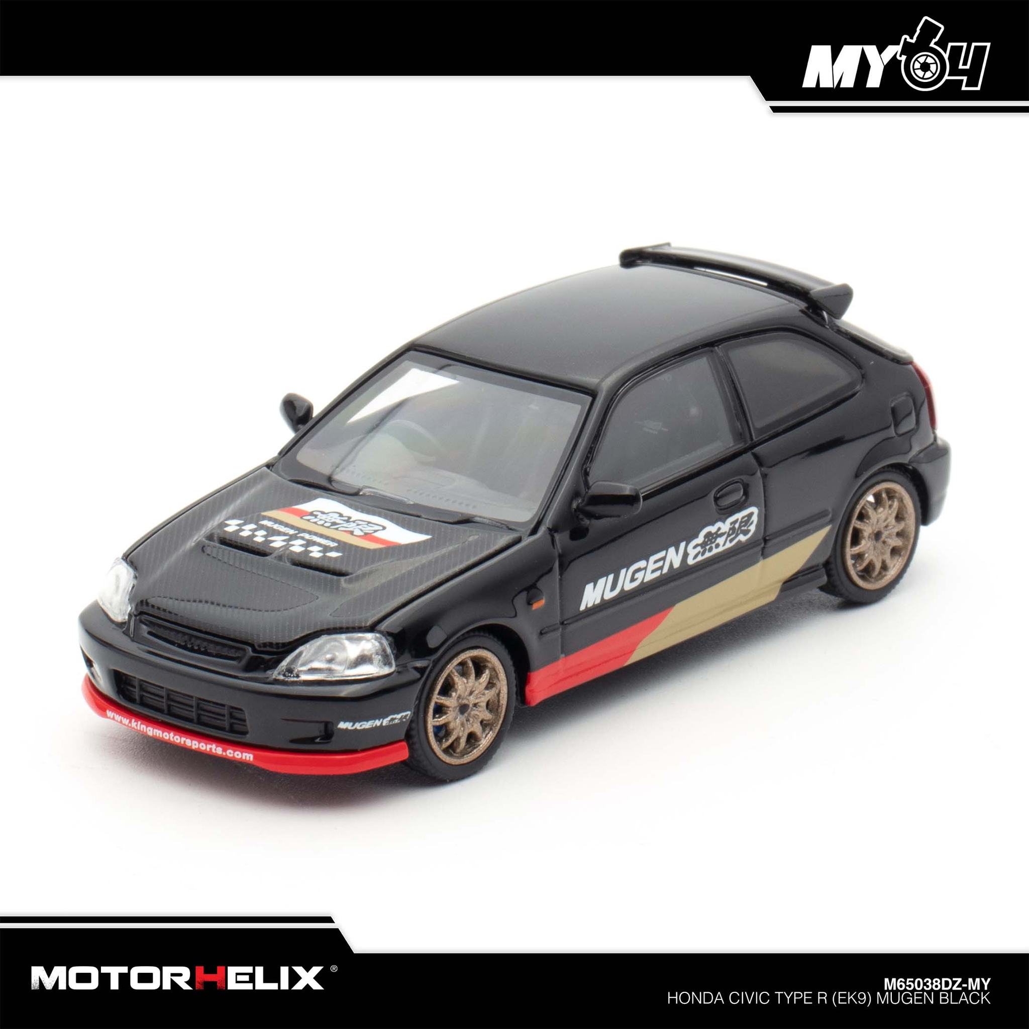 MOTOR HELIX MODEL 1/64 HONDA CIVIC EK9 MUGEN (TMCS EVENT SPECIAL)_8