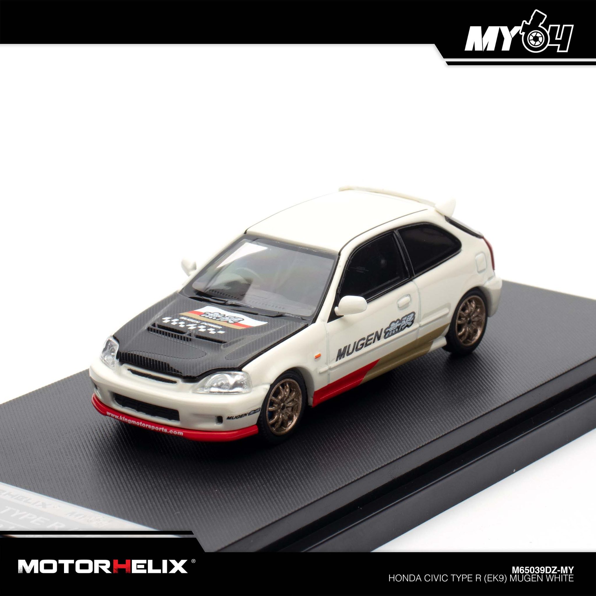MOTOR HELIX MODEL 1/64 HONDA CIVIC EK9 MUGEN (TMCS EVENT SPECIAL)_3