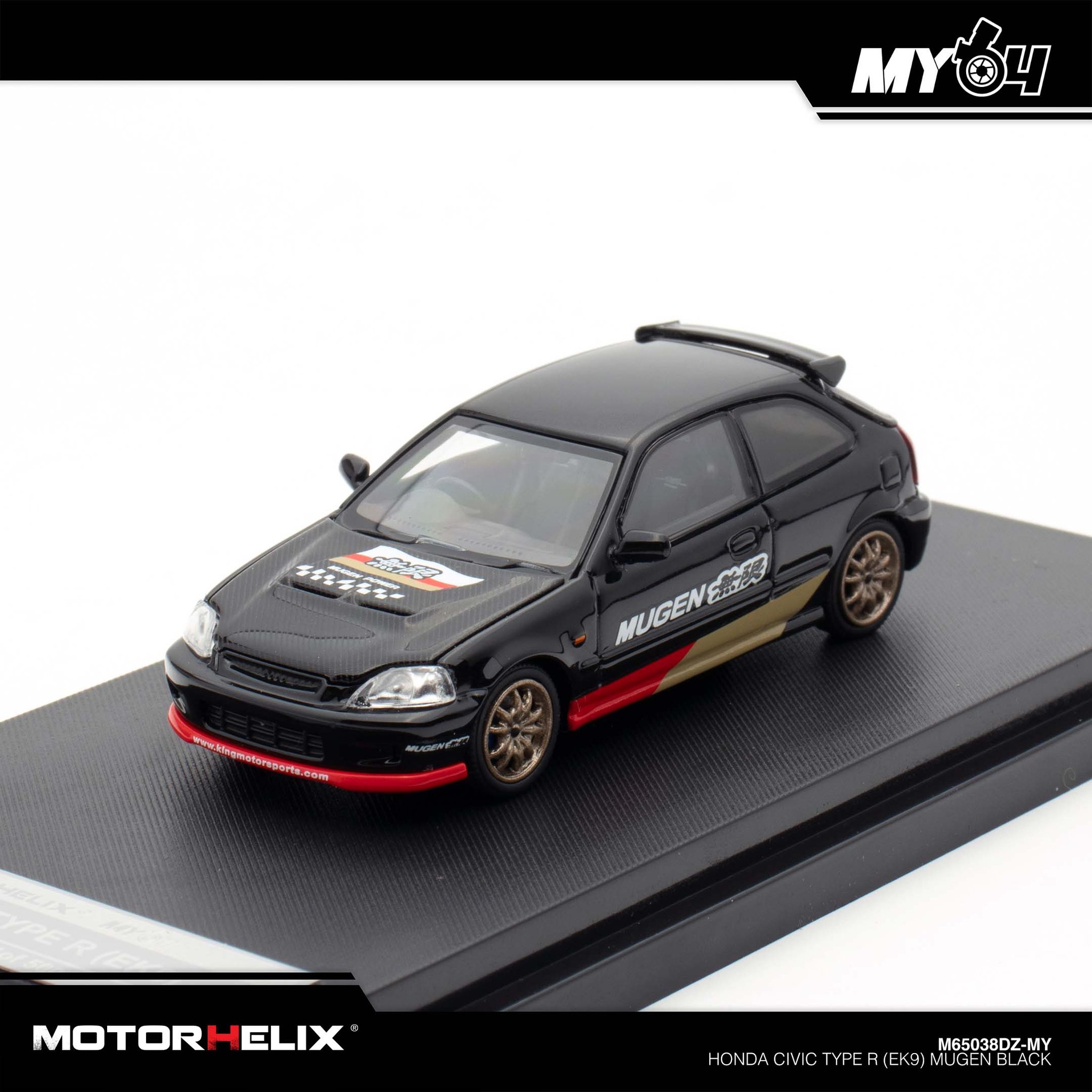 MOTOR HELIX MODEL 1/64 HONDA CIVIC EK9 MUGEN (TMCS EVENT SPECIAL)_10