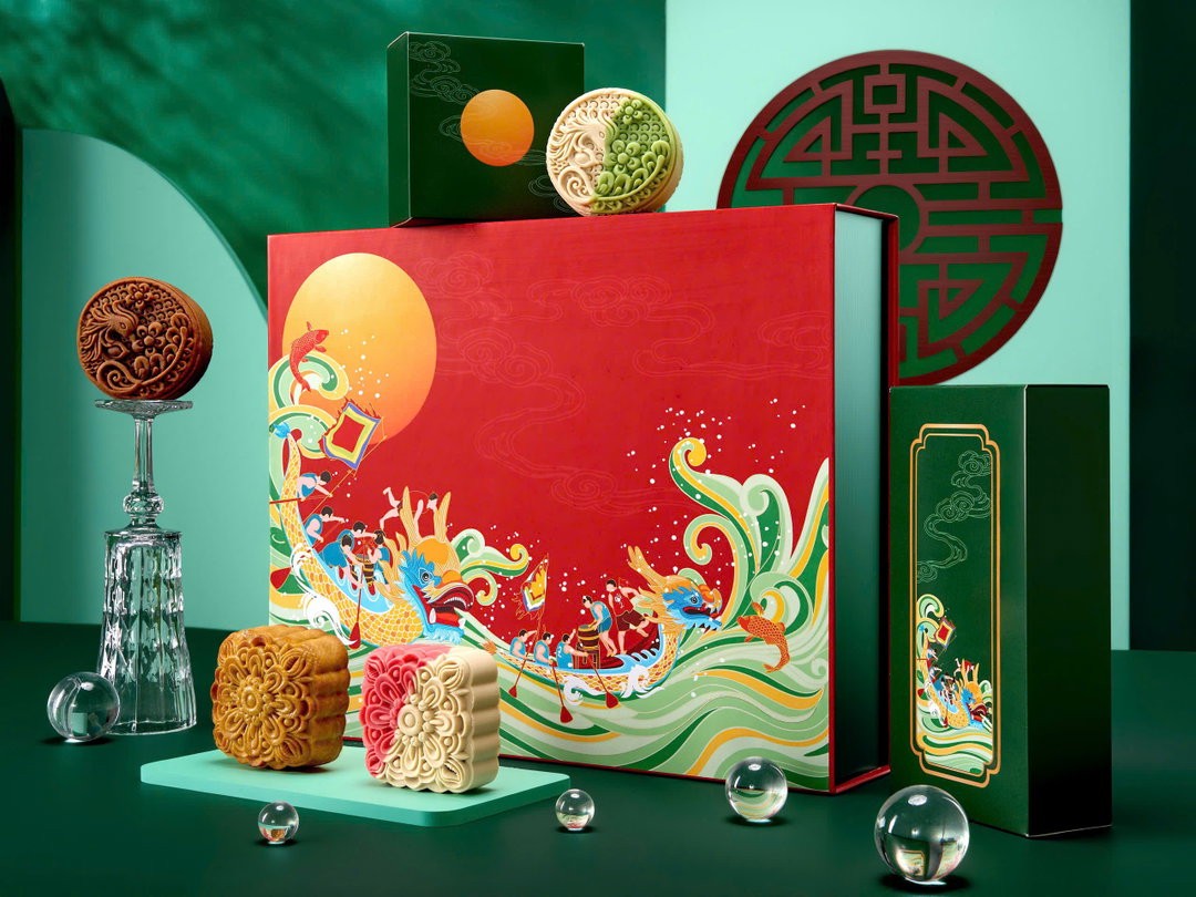 Set Hộp 6 Bánh Long Nguyệt Vinh Hoa