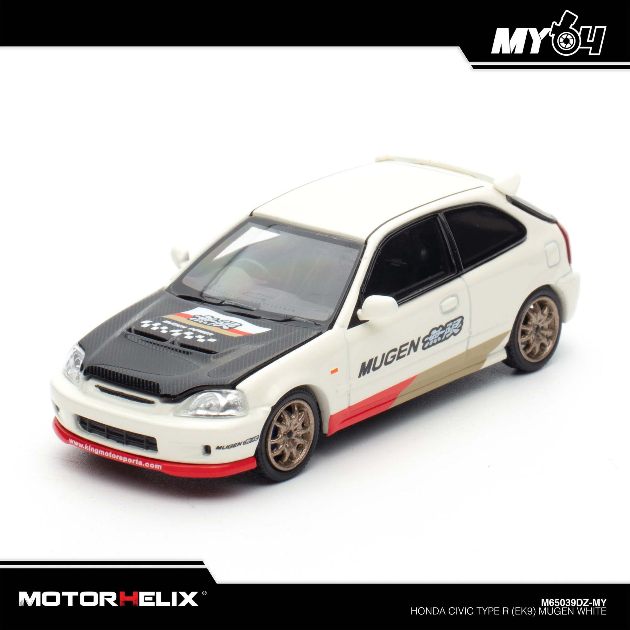 MOTOR HELIX MODEL 1/64 HONDA CIVIC EK9 MUGEN (TMCS EVENT SPECIAL)_13