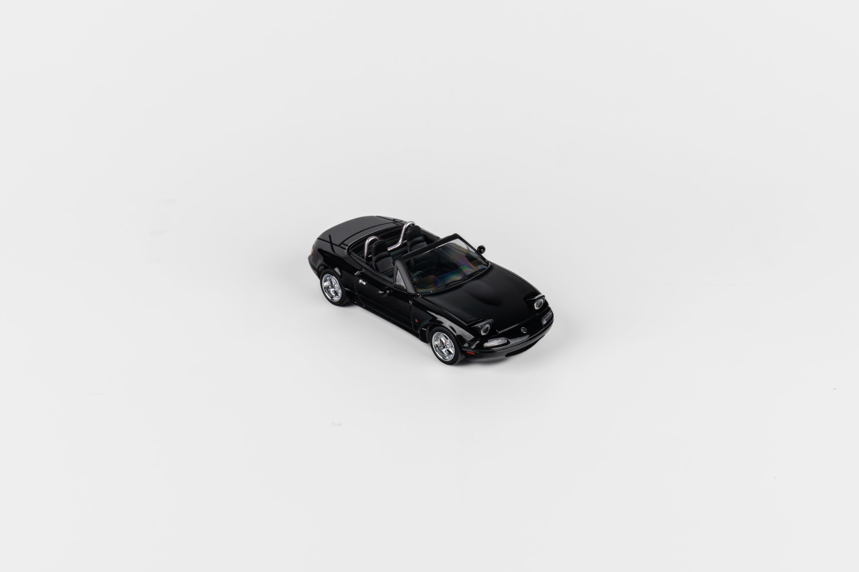 MICRO TURBO MODEL 1/64 MAZDA MX-5 EUNOS ROADSTER - BLACK_5