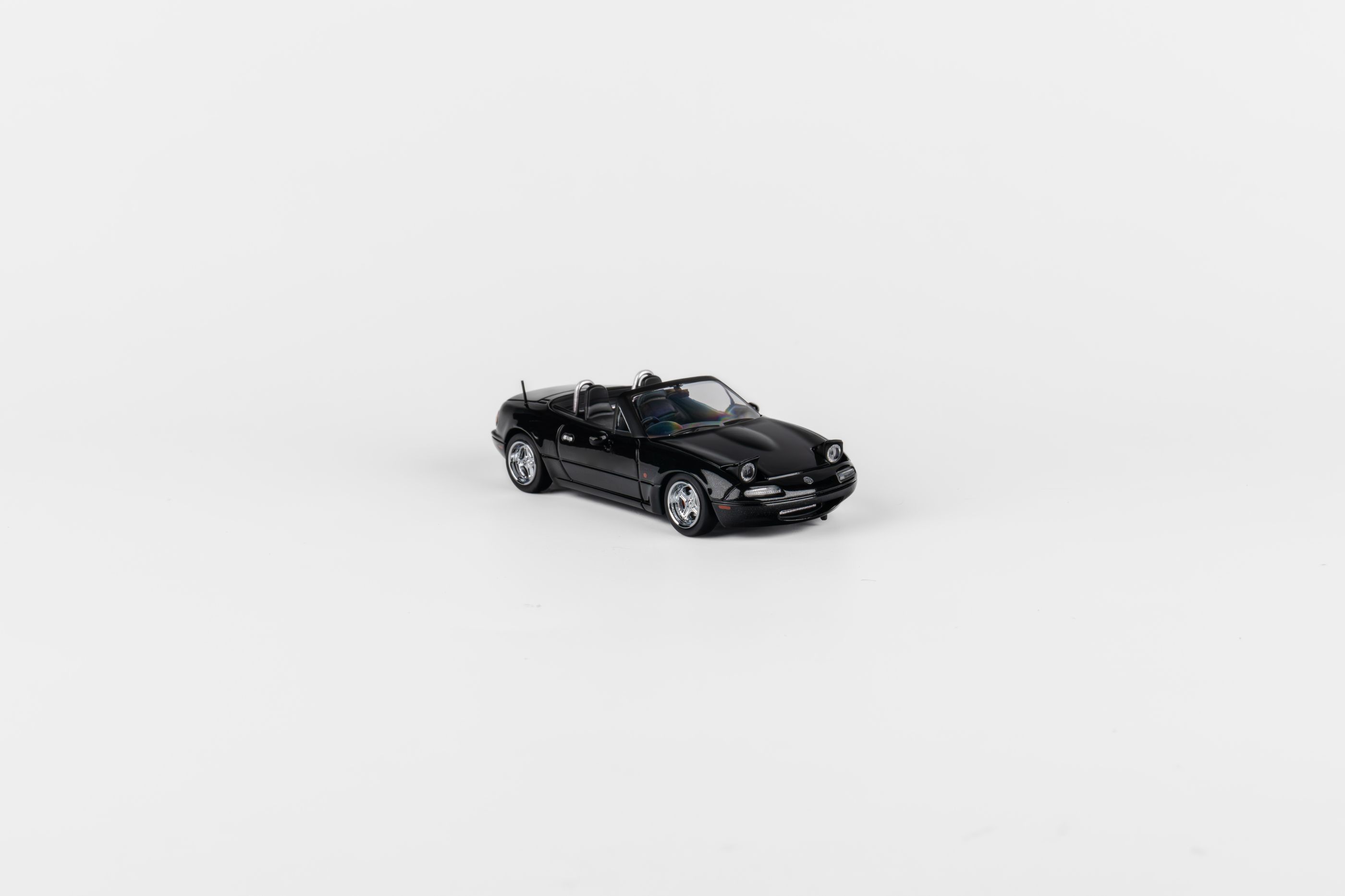 MICRO TURBO MODEL 1/64 MAZDA MX-5 EUNOS ROADSTER - BLACK_3