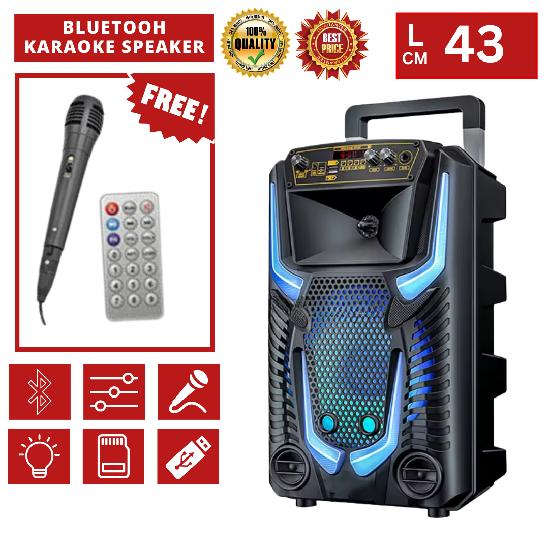8.5" BLUETOOTH KARAOKE SPEAKER  TTD8259_0