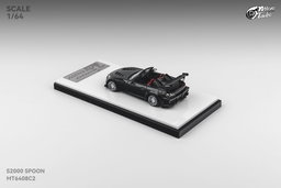 MICRO TURBO MODEL 1/64 HONDA S2000 SPOON SPORT - METALLIC BLACK