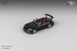 MICRO TURBO MODEL 1/64 HONDA S2000 SPOON SPORT - METALLIC BLACK