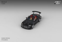 MICRO TURBO MODEL 1/64 HONDA S2000 SPOON SPORT - METALLIC BLACK