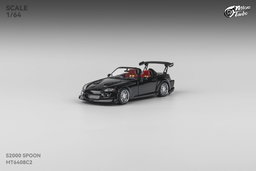 MICRO TURBO MODEL 1/64 HONDA S2000 SPOON SPORT - METALLIC BLACK