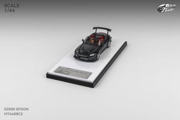 MICRO TURBO MODEL 1/64 HONDA S2000 SPOON SPORT - METALLIC BLACK