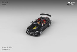 MICRO TURBO MODEL 1/64 HONDA S2000 SPOON SPORT - METALLIC BLACK