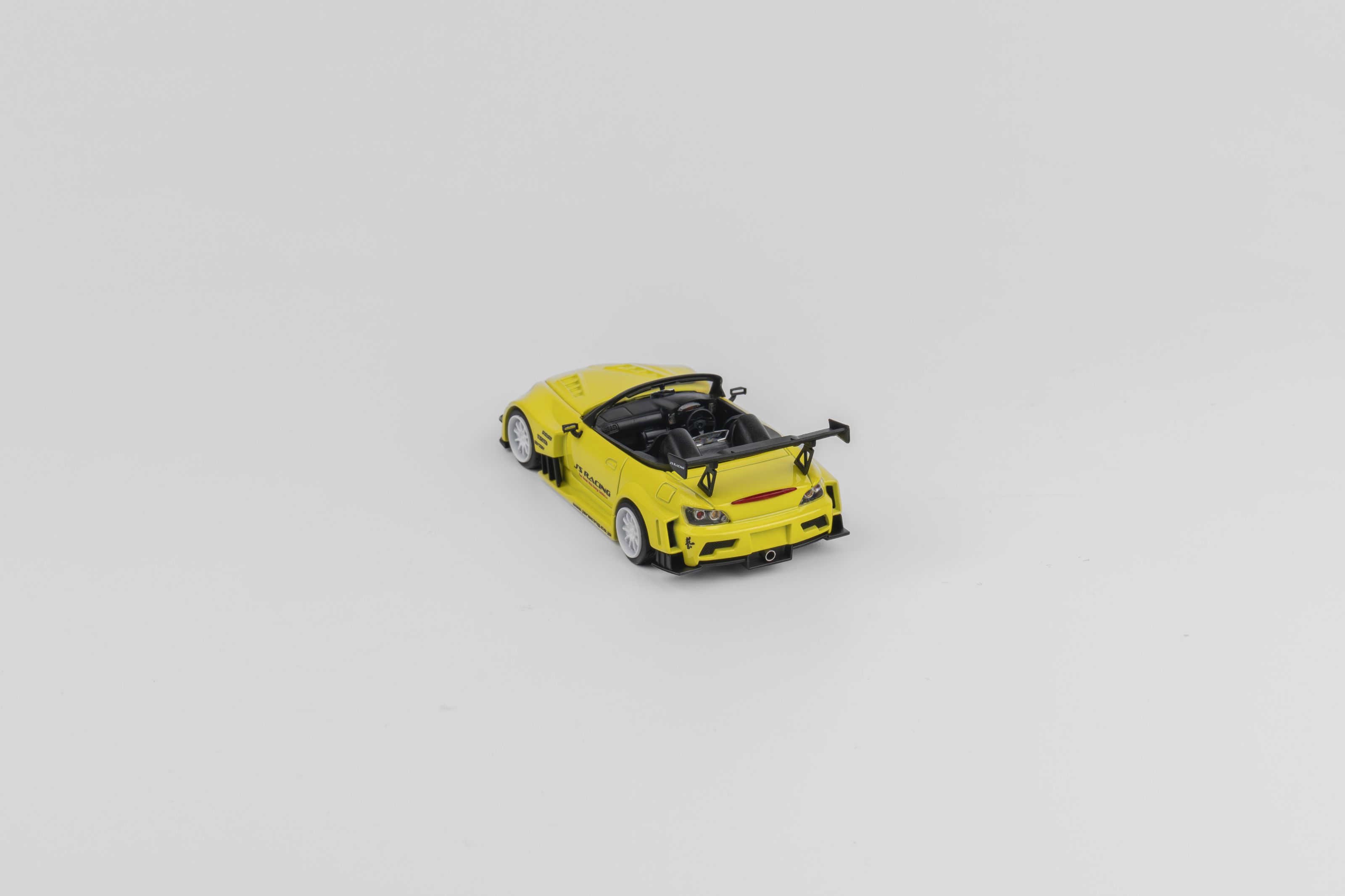 MICRO TURBO MODEL 1/64 HONDA S2000 JS RACING - METALLIC YELLOW_9