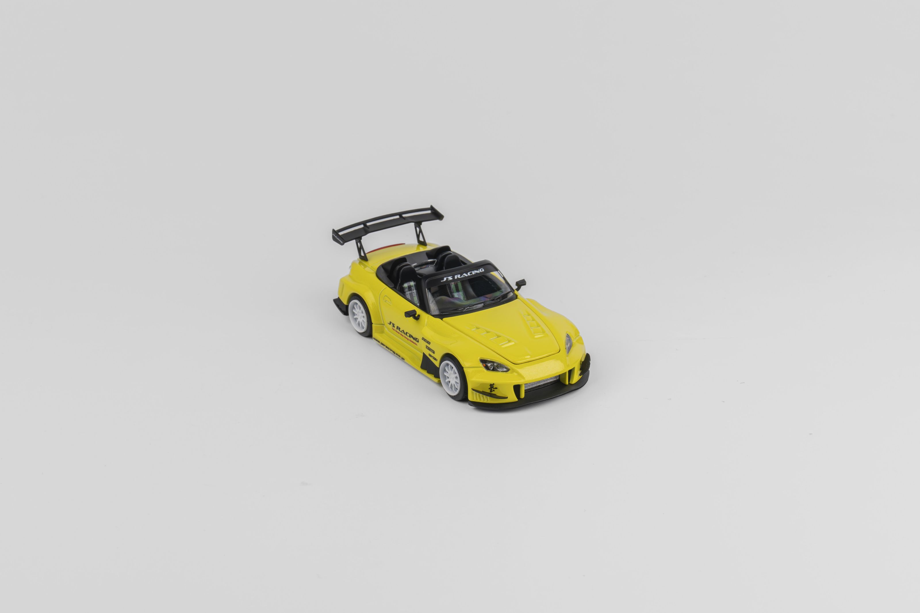 MICRO TURBO MODEL 1/64 HONDA S2000 JS RACING - METALLIC YELLOW_8