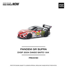 POP RACE MODEL 1/64 PANDEM GR SUPRA D1GP 2024 DAIGO SAITO