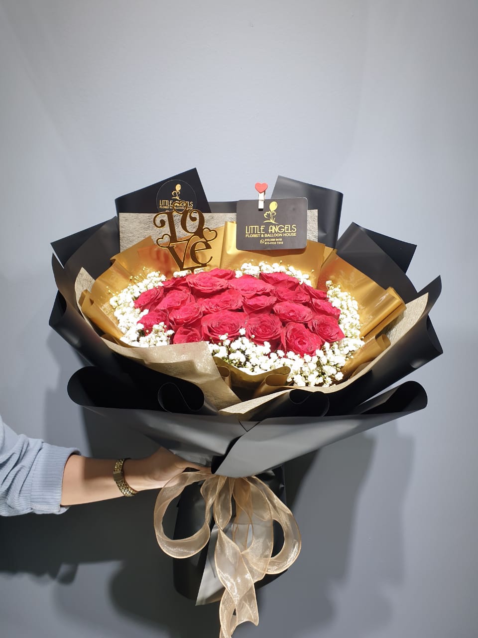 20 Roses Bouquet - PREMIUM