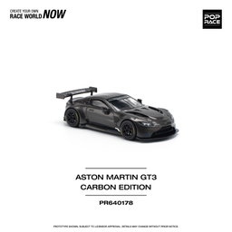 POP RACE MODEL 1/64 ASTON MARTIN VANTAGE GT3 - CARBON EDITION