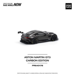 POP RACE MODEL 1/64 ASTON MARTIN VANTAGE GT3 - CARBON EDITION