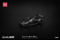 POP RACE MODEL 1/64 ASTON MARTIN VANTAGE GT3 - CARBON EDITION