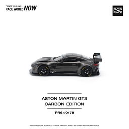 POP RACE MODEL 1/64 ASTON MARTIN VANTAGE GT3 - CARBON EDITION