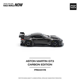 POP RACE MODEL 1/64 ASTON MARTIN VANTAGE GT3 - CARBON EDITION