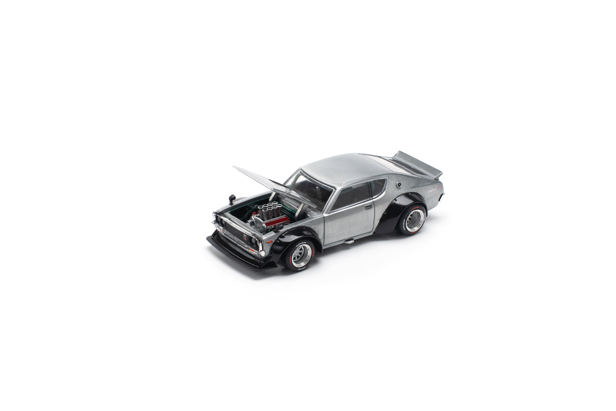 POP RACE MODEL 1/64 KENMERI KPGC110 - RAW COLOUR_1
