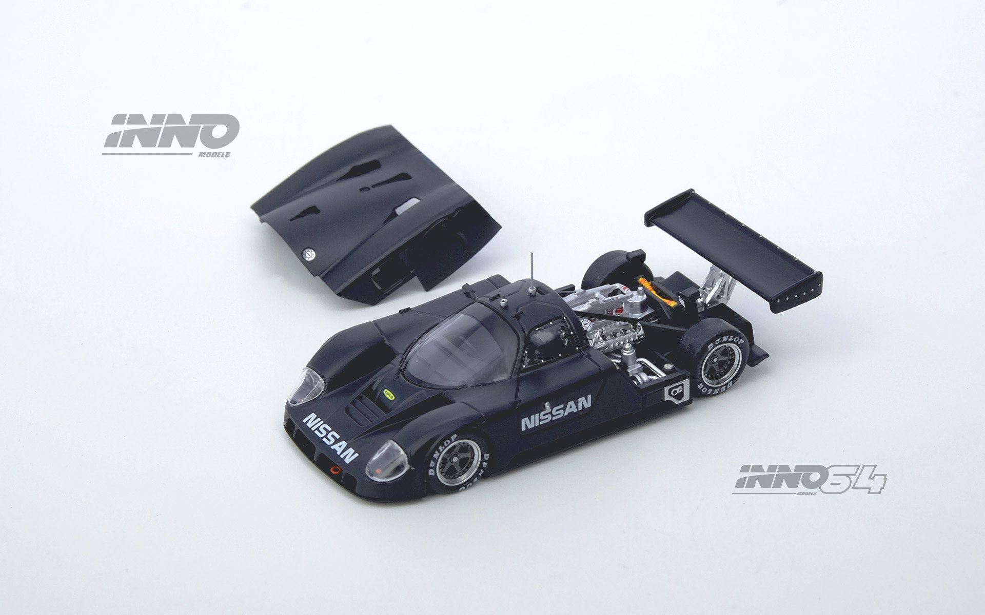 INNO MODEL 1/64 NISSAN R89C LE MANS SHAKEDOWN TEST AT PAUL RICARD 1988_5