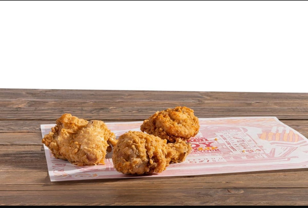 3 pièces de poulet