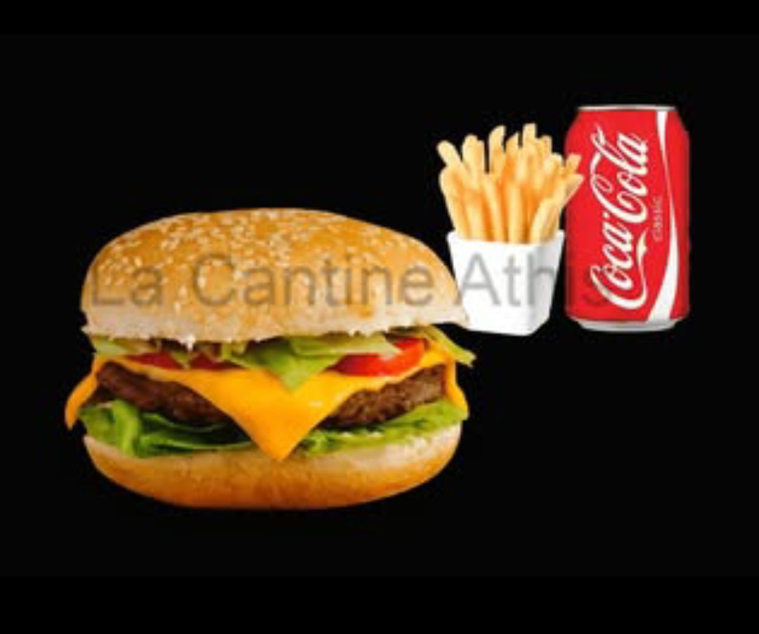 Classic cheese+ Frites+ boisson