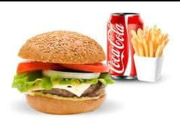 Hunga Burger+ frites+ boisson 