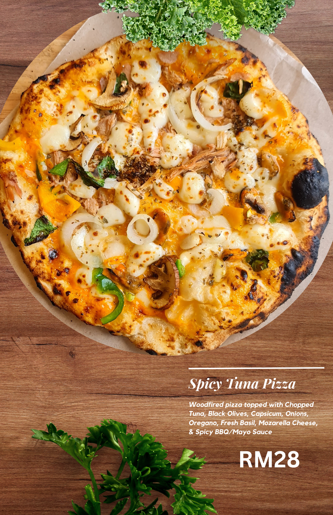 Spicy Tuna Pizza