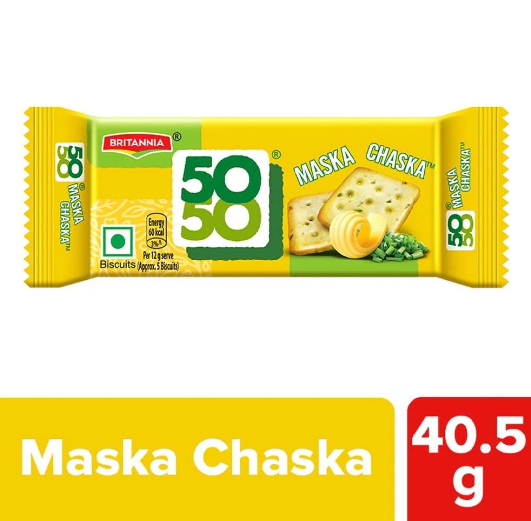 Masks chaska 50-50 biscuits 40.5 g
