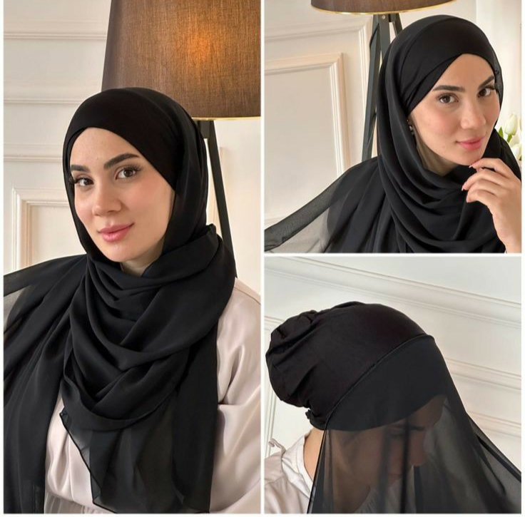 طرحة مدمجة مع بندانه _2