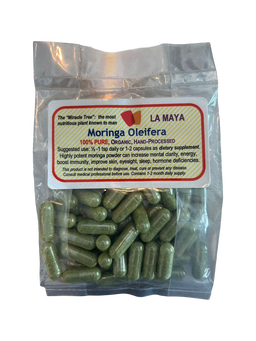 Moringa Oleifera Capsules 30 ct / Cápsulas de Moringa Oleifera 30 uds
