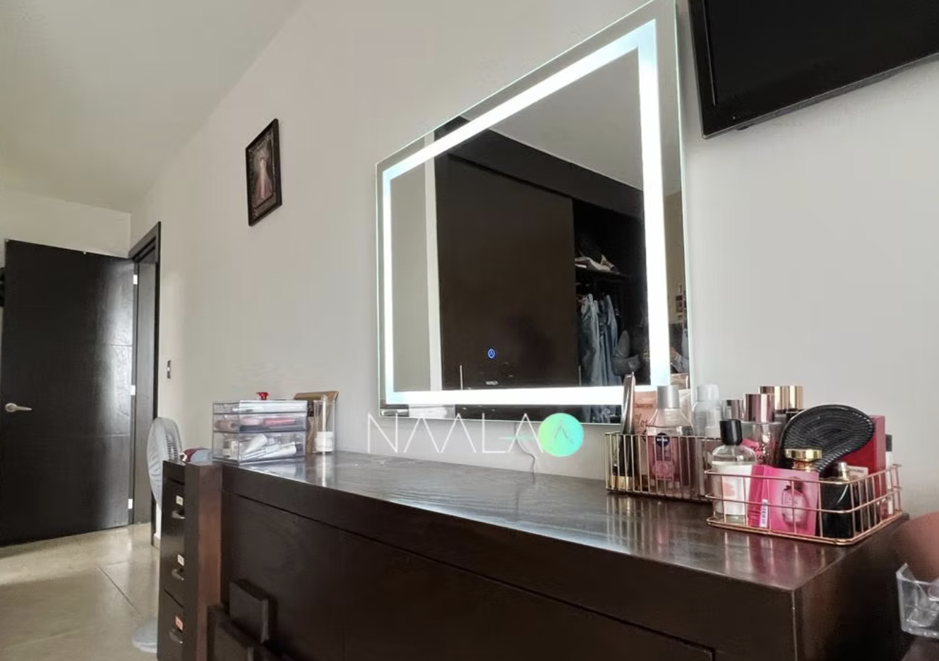 Espejo Allegro con luz led touch 90x70 cm_1