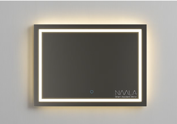 Espejo Allegro con luz led touch 100x70 cm