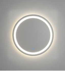 Espejo Circular Allegro con luz LED touch 80 cm